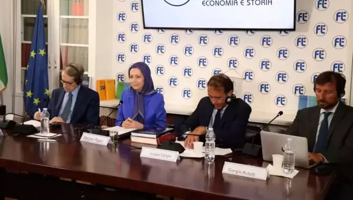 سخنرانی خانم #مریم_رجوی در بنیاد مطالعاتی لوئیجی این‌آودی در ایتالیا - #ایران