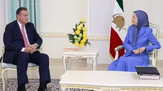 دیدارهای خانم مریم رجوی رئیس‌جمهور برگزیده مقاومت ایران