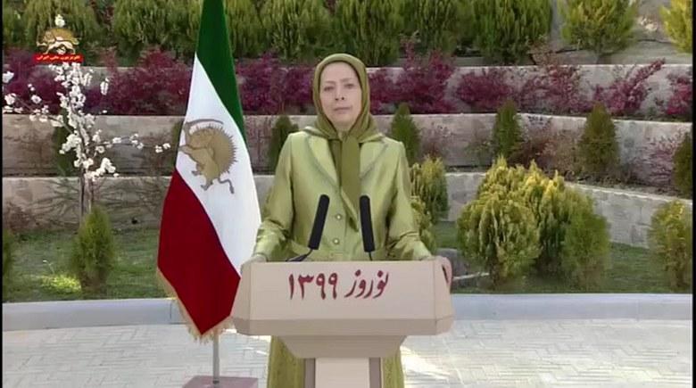 پیام رئیس جمهور برگزیده مقاومت ایران خانم مریم رجوی به مناسبت سال نو و نوروز 1399