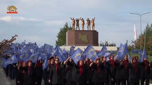 #مجاهدین در اشرف۳ ـ گرامیداشت خاطره قهرمانان سربدار۶۷ و #قیام_آبان۹۸ - #دادخواهی #قتل_عام67 