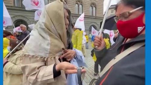 مادری به دنبال پیراهن فرزند اعدام شده اش #دادخواهی